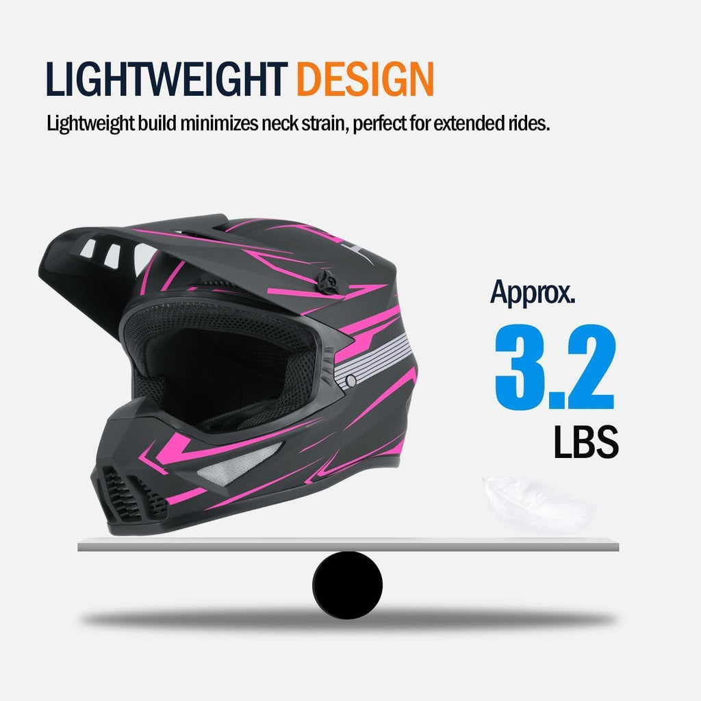 DOT Approved Motocross Helmet K916403