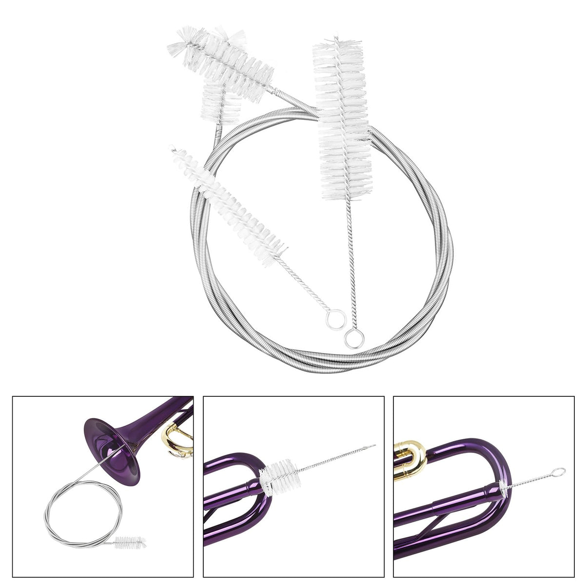 Trumpet Cleaning Kit 3Pcs W553