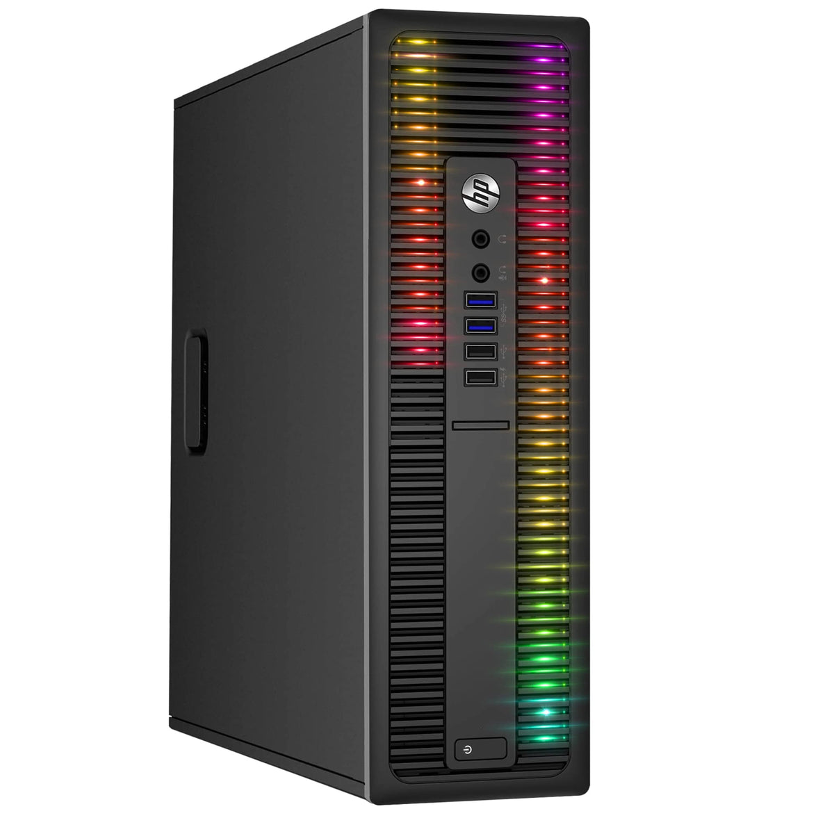Custom Built RGB Lights PC with 24 Inch Monitor Intel Core i5 16GB RAM 512GB SSD Q992423
