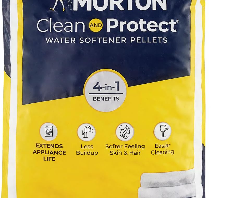 Water Softener Salt Pellets, 40 LB Bag (2) J45291