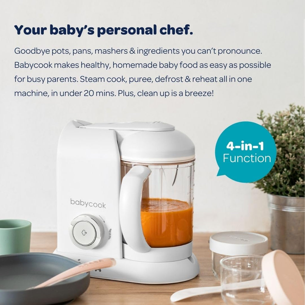 4 in 1 Baby Food Maker, Puree Steamer and Blender M95176