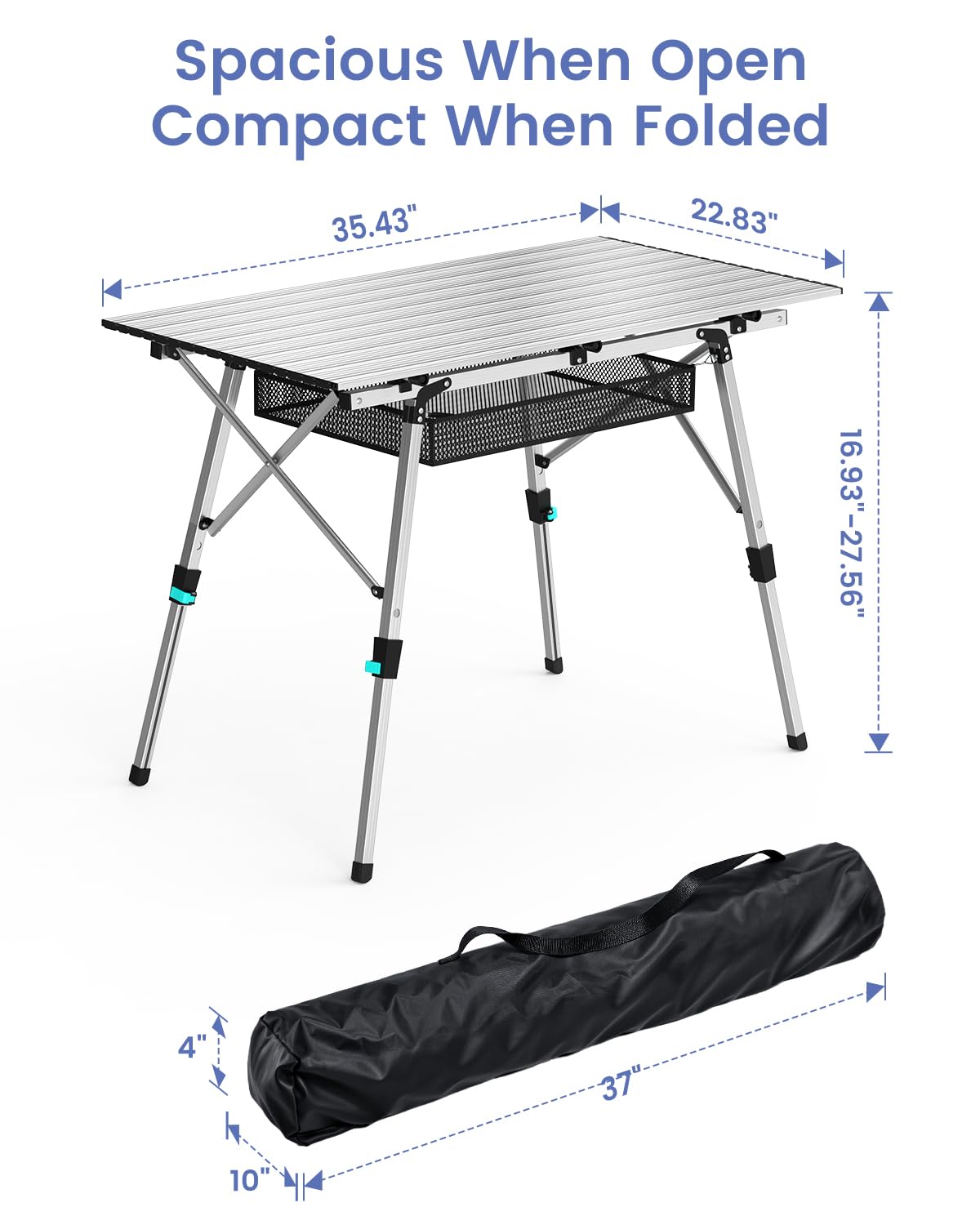 Aluminum Folding Camping Table R84557