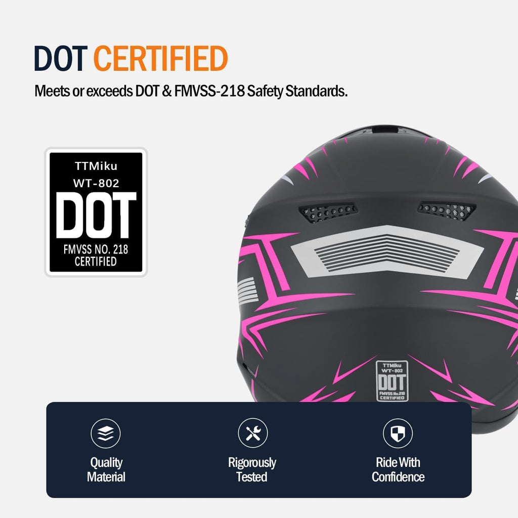 DOT Approved Motocross Helmet K916403
