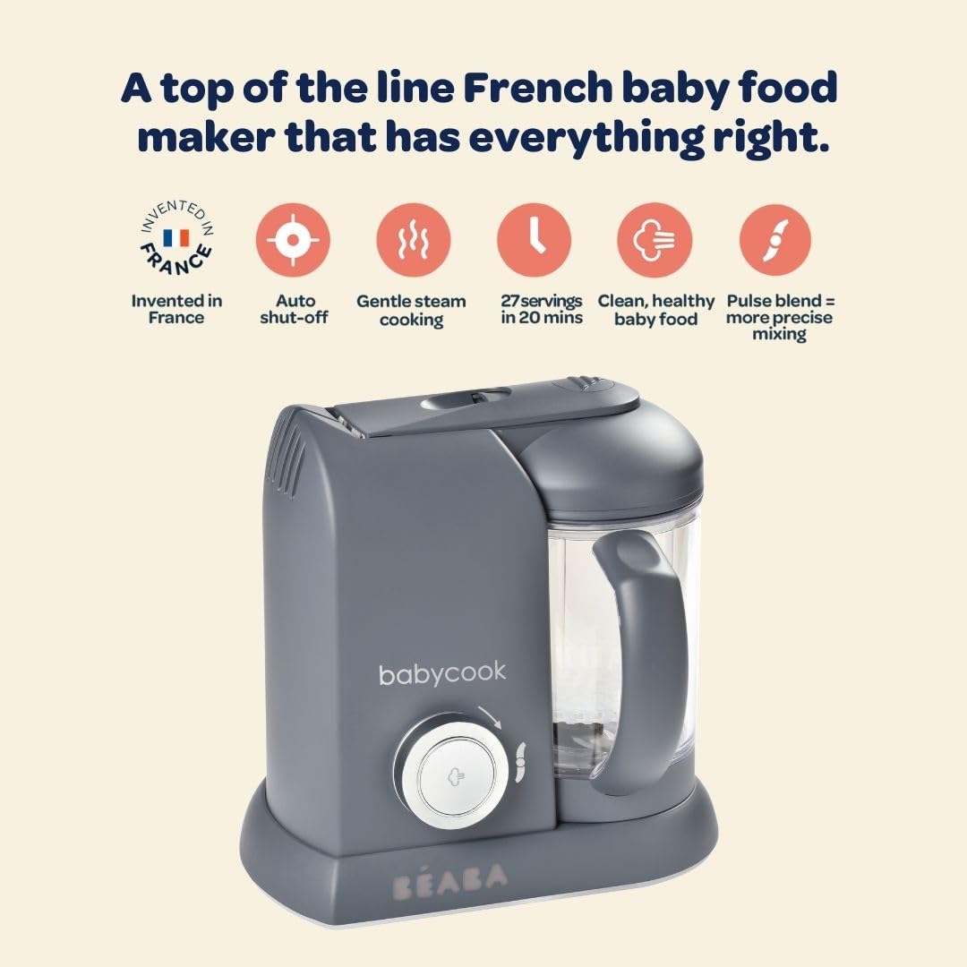 4 in 1 Baby Food Maker, Puree Steamer and Blender M95176