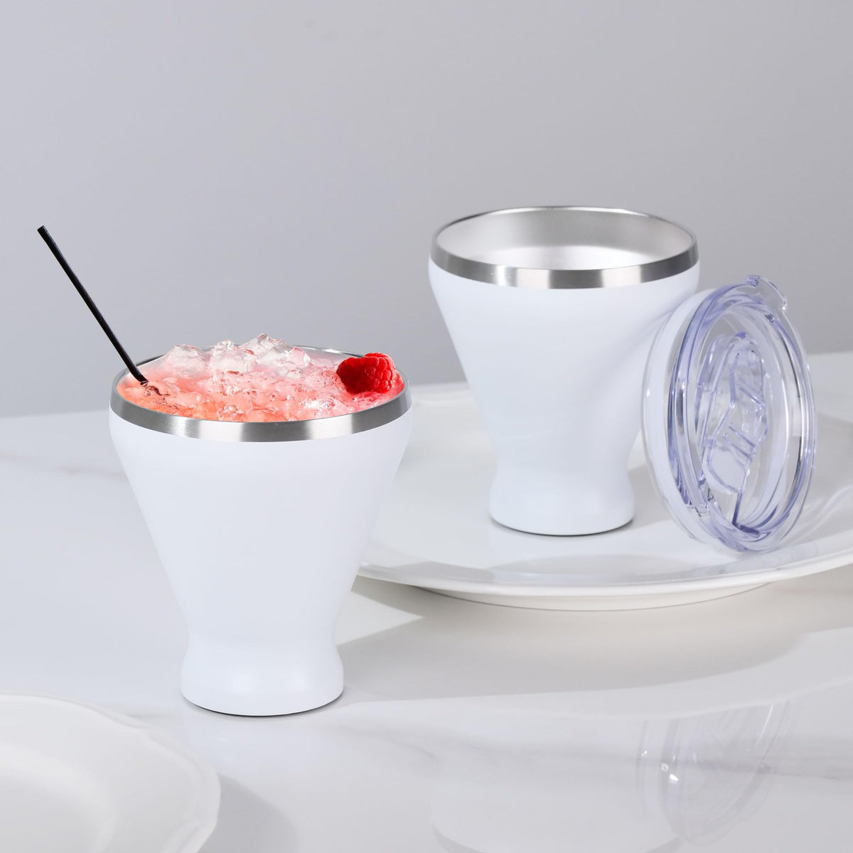 Stemless Insulated Martini Glass Set of 6 G128674