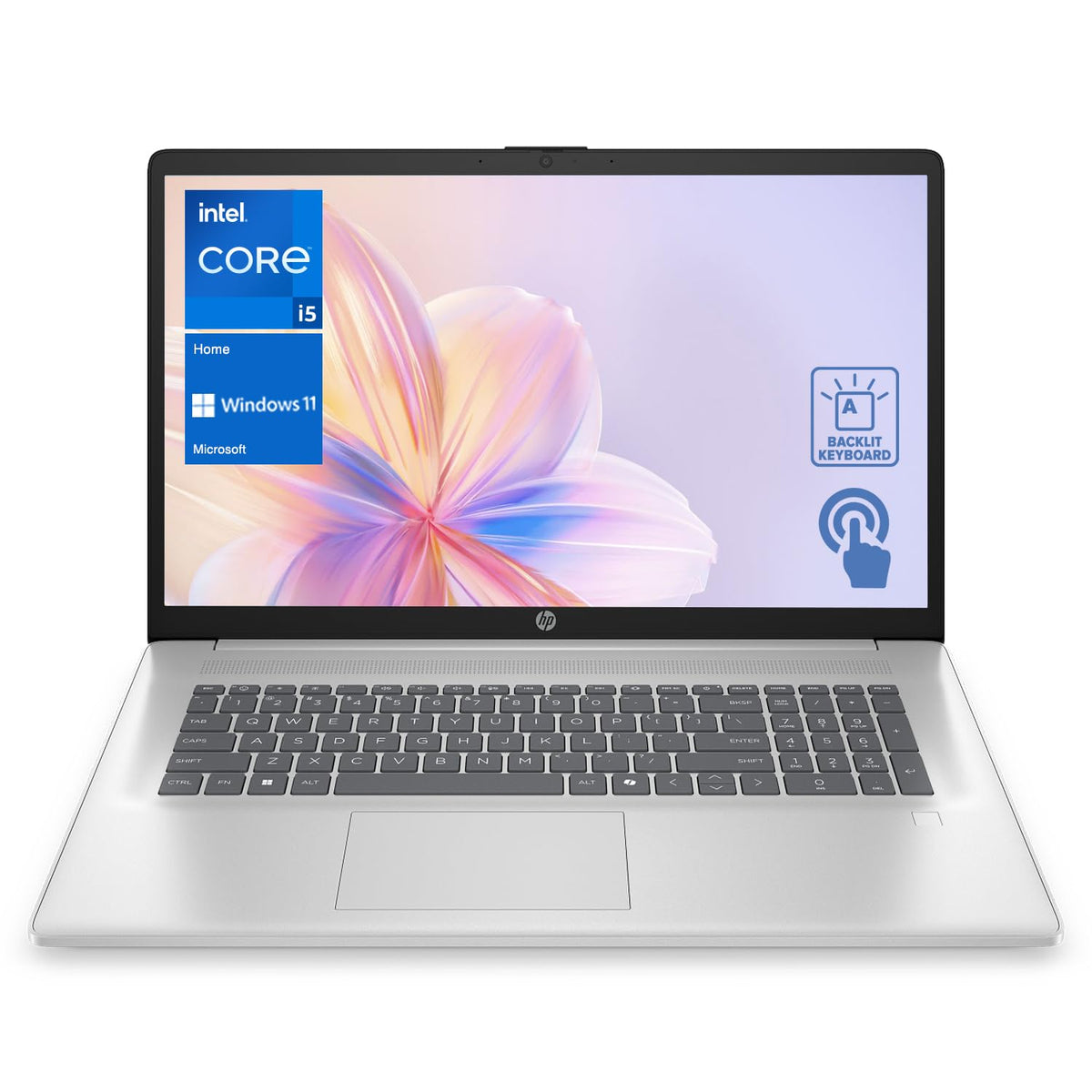 17.3" HD+ Touchscreen Laptop, Intel Core i5, 16GB RAM, 1TB SSD, Silver P163