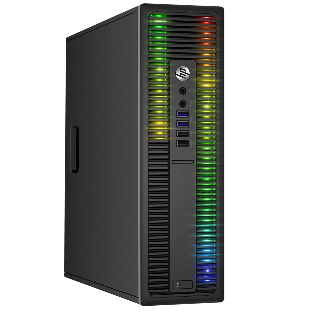 Custom Built RGB Lights PC with 24 Inch Monitor Intel Core i5 16GB RAM 512GB SSD Q992423