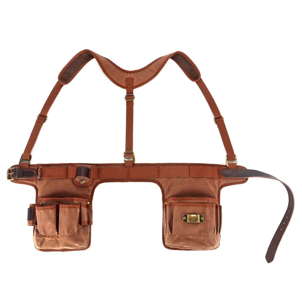 Tool Belt Bag with Suspenders 5+ Pockets T5182