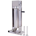Stainless Steel Dual Speed 15lb Sausage Stuffer with 4 Nozzles F937713