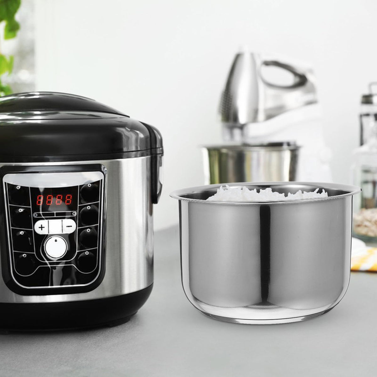 3L Stainless Steel Rice Cooker Inner Pot B9114