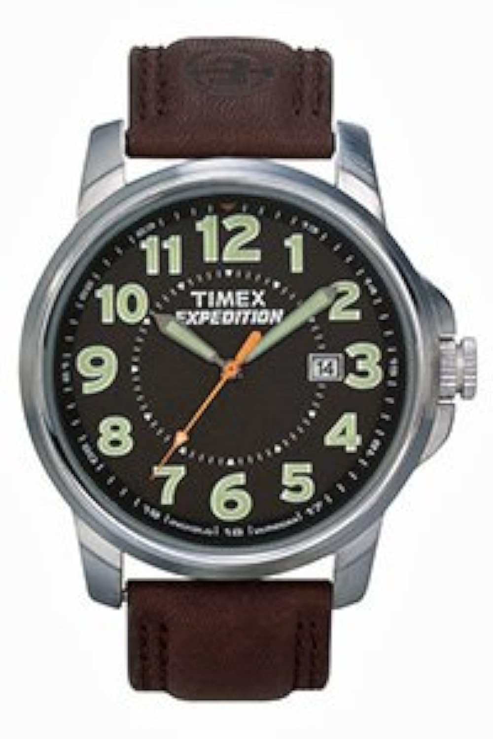 40mm Analog Watch with Luminous Hands and 50M Water Resistance T9393