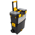Rolling Tool Box with Wheels, Foldable Handle, and Removable Top I802