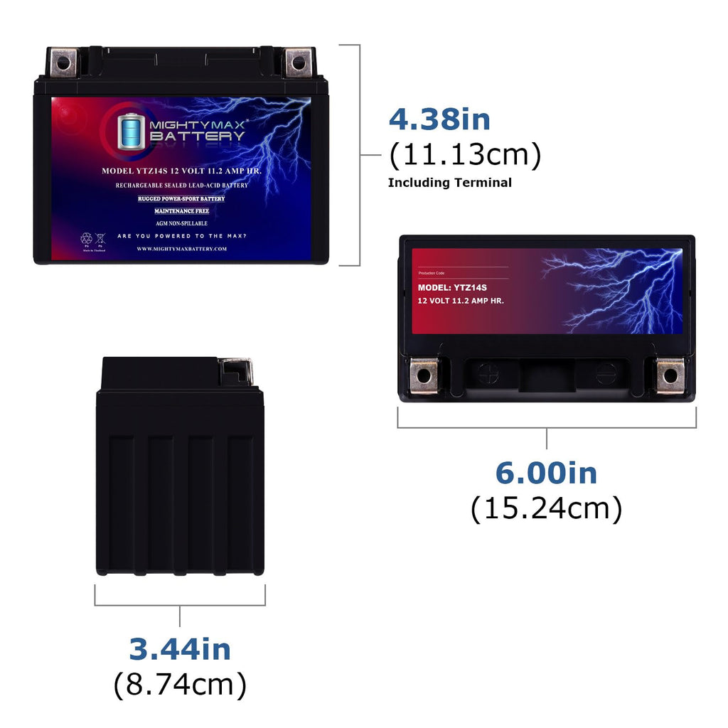 12V Battery with 2Amp Charger A6165