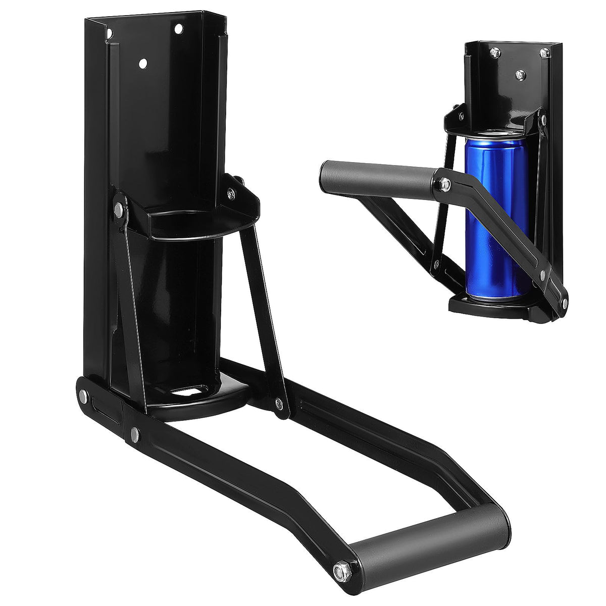 Heavy Duty Stainless Steel Wall Mounted Can Crusher I5282