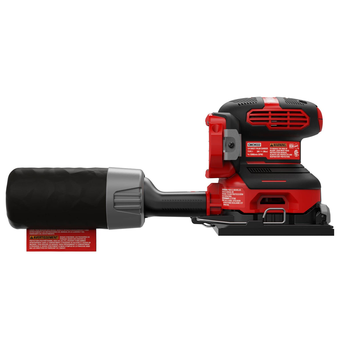 Cordless 1/4 Sheet Sander F76573