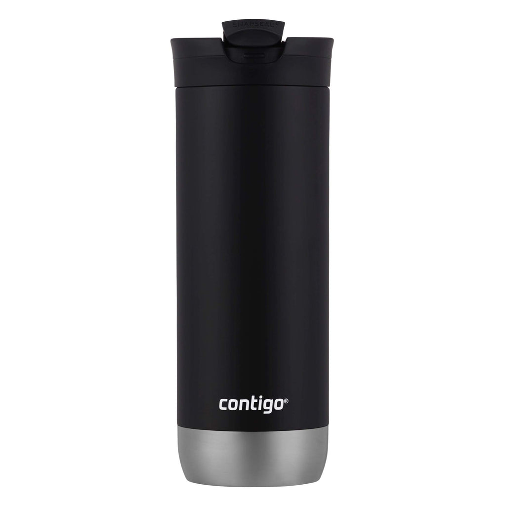 Stainless Steel Travel Mug with Handle and Leak-Proof Lid L29109
