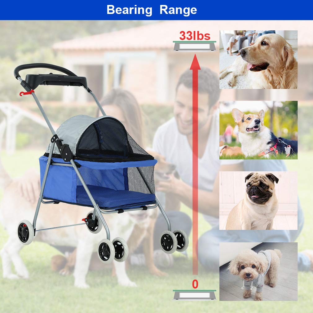 Foldable Pet Stroller O973301
