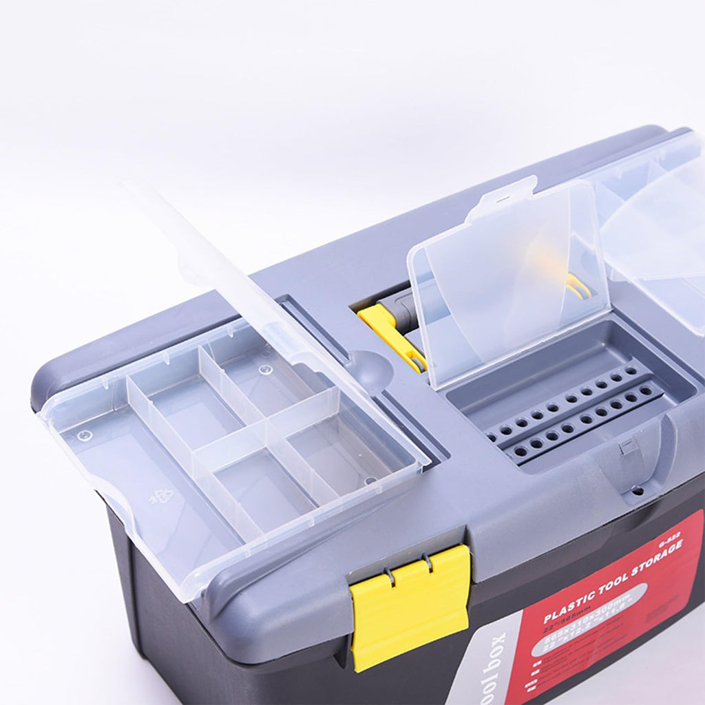 Stackable Plastic Tool Box Organizer E895929