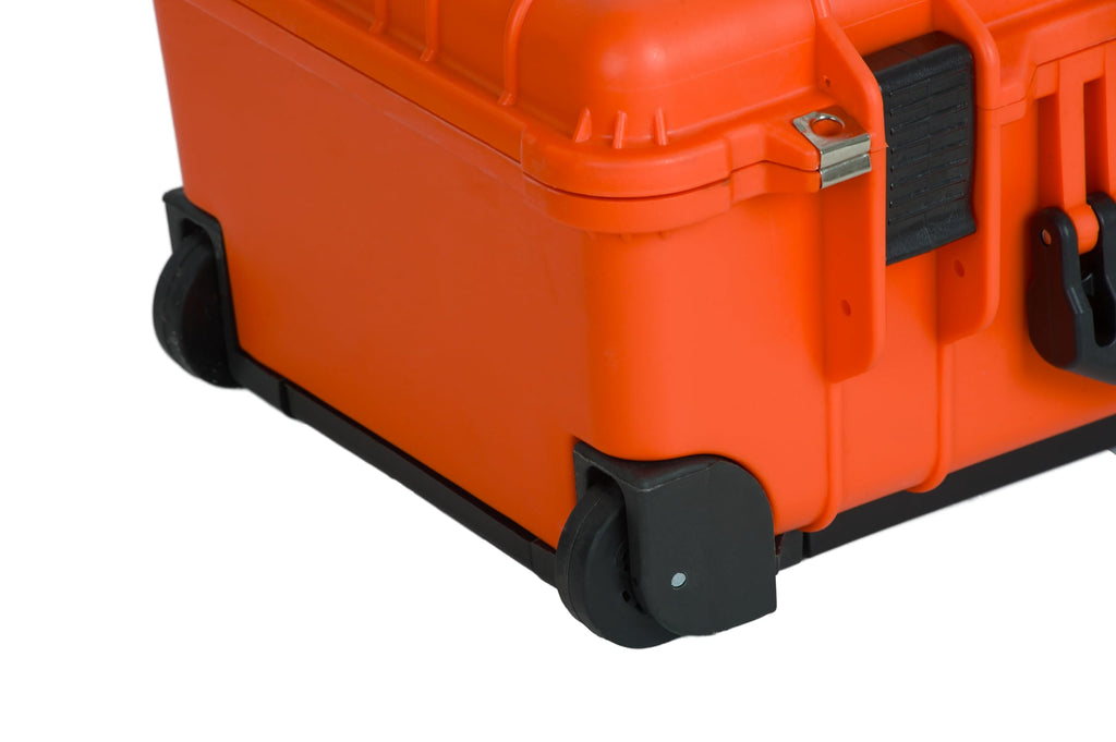 Orange Rolling Waterproof Hard Camera Case K6587
