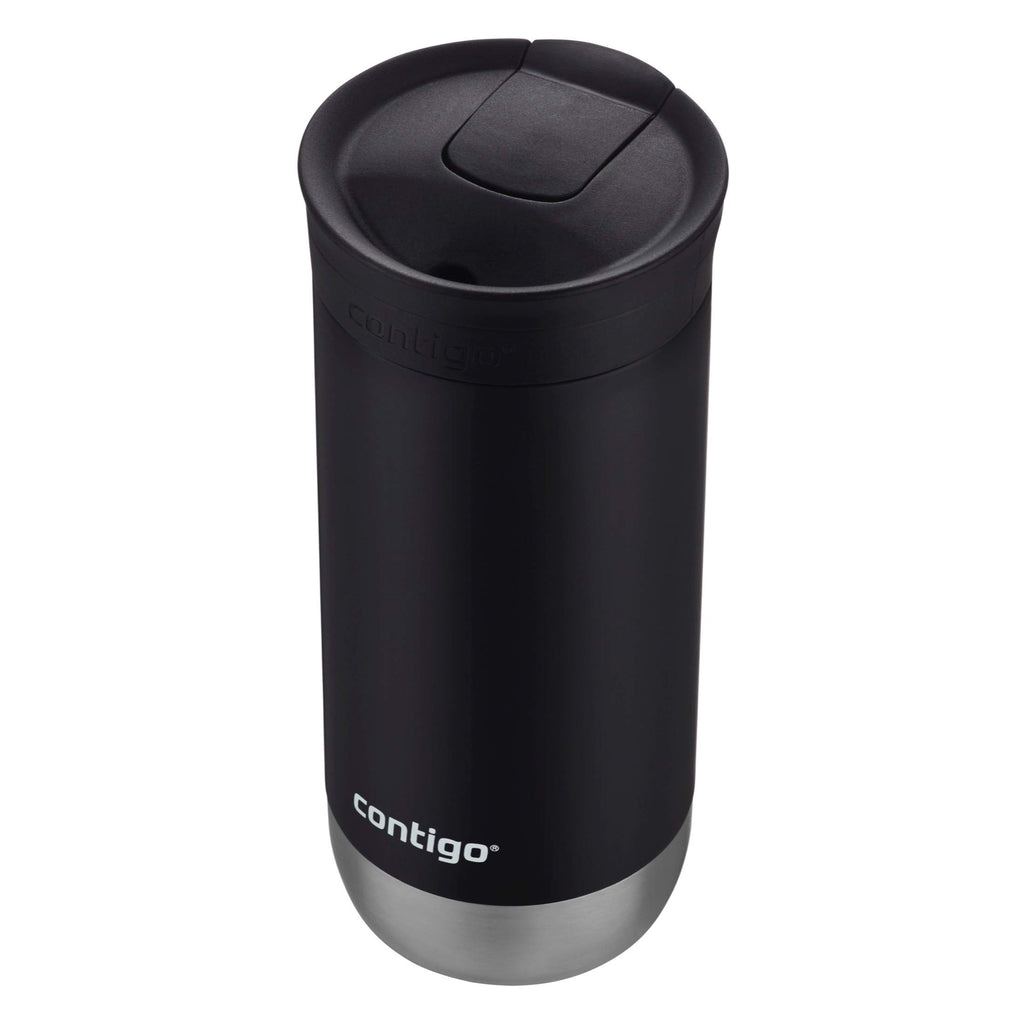 Stainless Steel Travel Mug with Handle and Leak-Proof Lid L29109