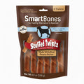 Peanut Butter Pork Flavor Rawhide-Free Dog Chews 6 Twistz P9824