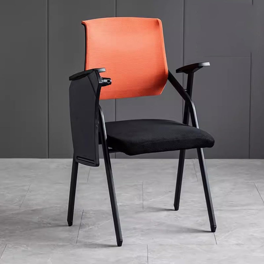 Foldable Mesh Office Chair with Writing Board C22569