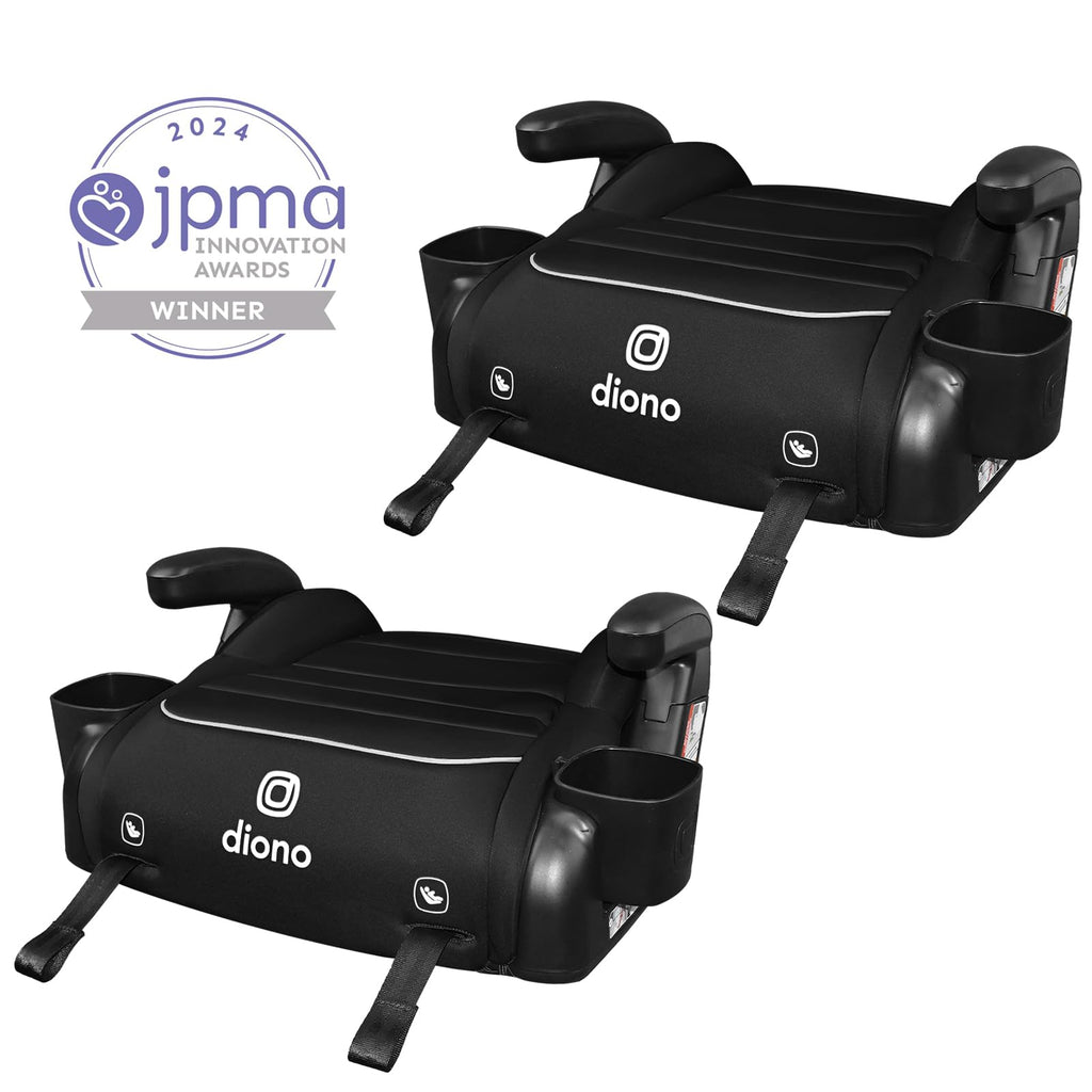 Black Backless Booster, Pack of 2 S53433