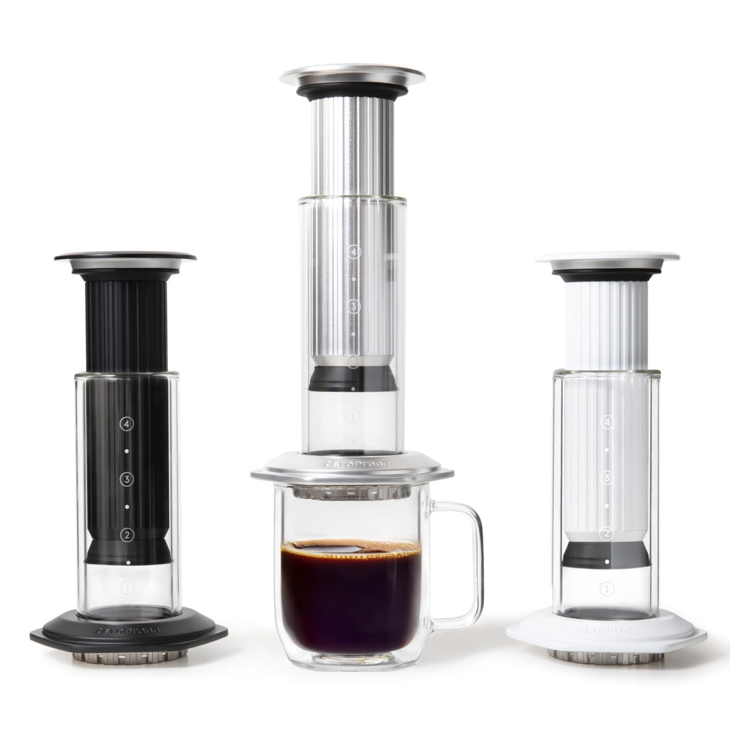 Premium Glass Stainless Steel Coffee Press I32635