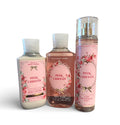 Pink Chiffon Shower Gel, Fragrance Mist & Body Lotion Set J61618