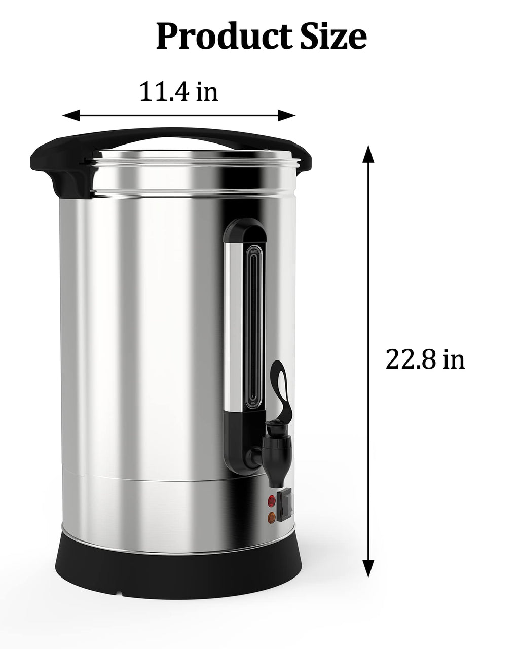 120 Cup Stainless Steel Electric Coffee Urn J202