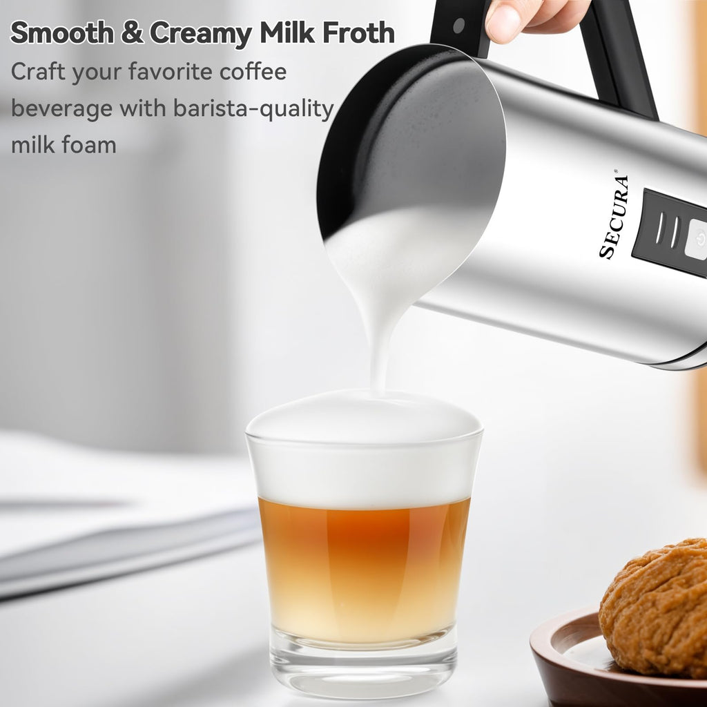 8.4oz Stainless Steel Milk Frother J2383