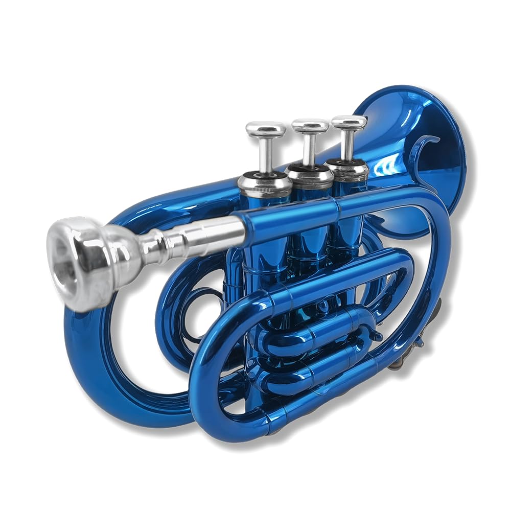 Bb Pocket Trumpet with 7C Mouthpiece and Hard Case A586262