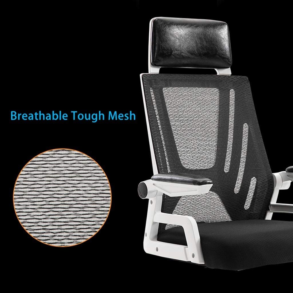 Ergonomic Mesh Office Chair with Tilt Function and Position Lock, Orange V935637