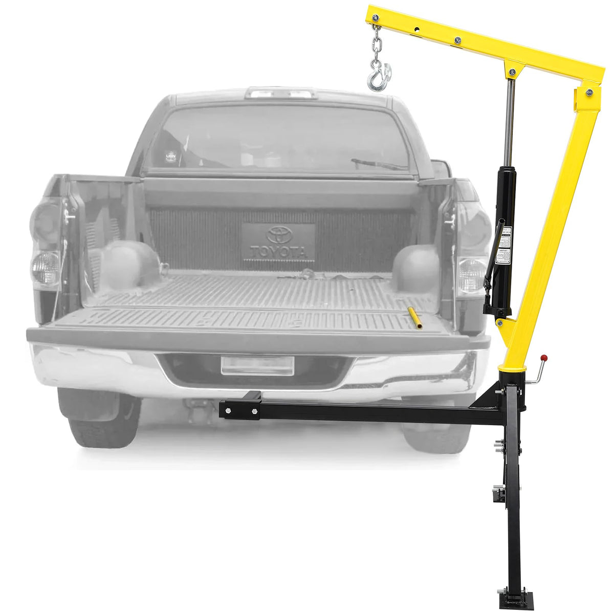 Hydraulic Swivel Hitch Mounted Truck Crane 1000 LBS Capacity G5757