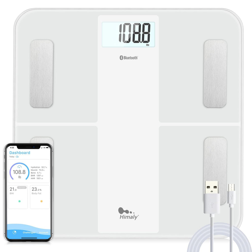 USB Rechargeable Digital Bathroom Scale G69383