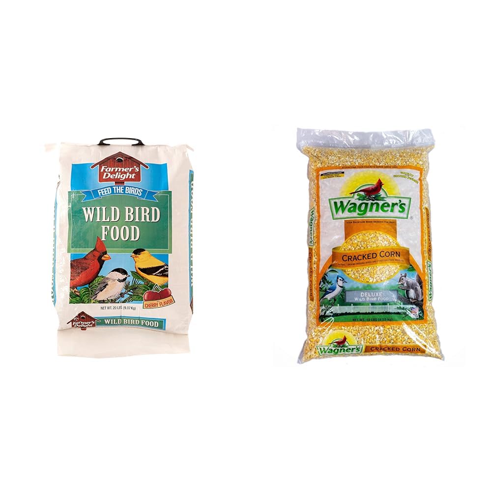 20-Pound Wild Bird Food and 10-Pound Cracked Corn P944