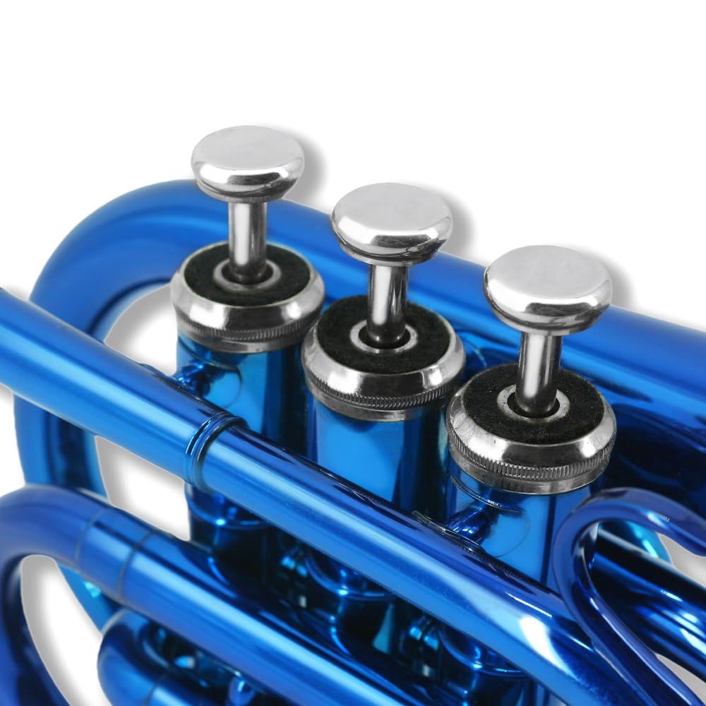 Bb Pocket Trumpet with 7C Mouthpiece and Hard Case A586262