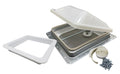 Non Powered RV Roof Vent White Lid N505