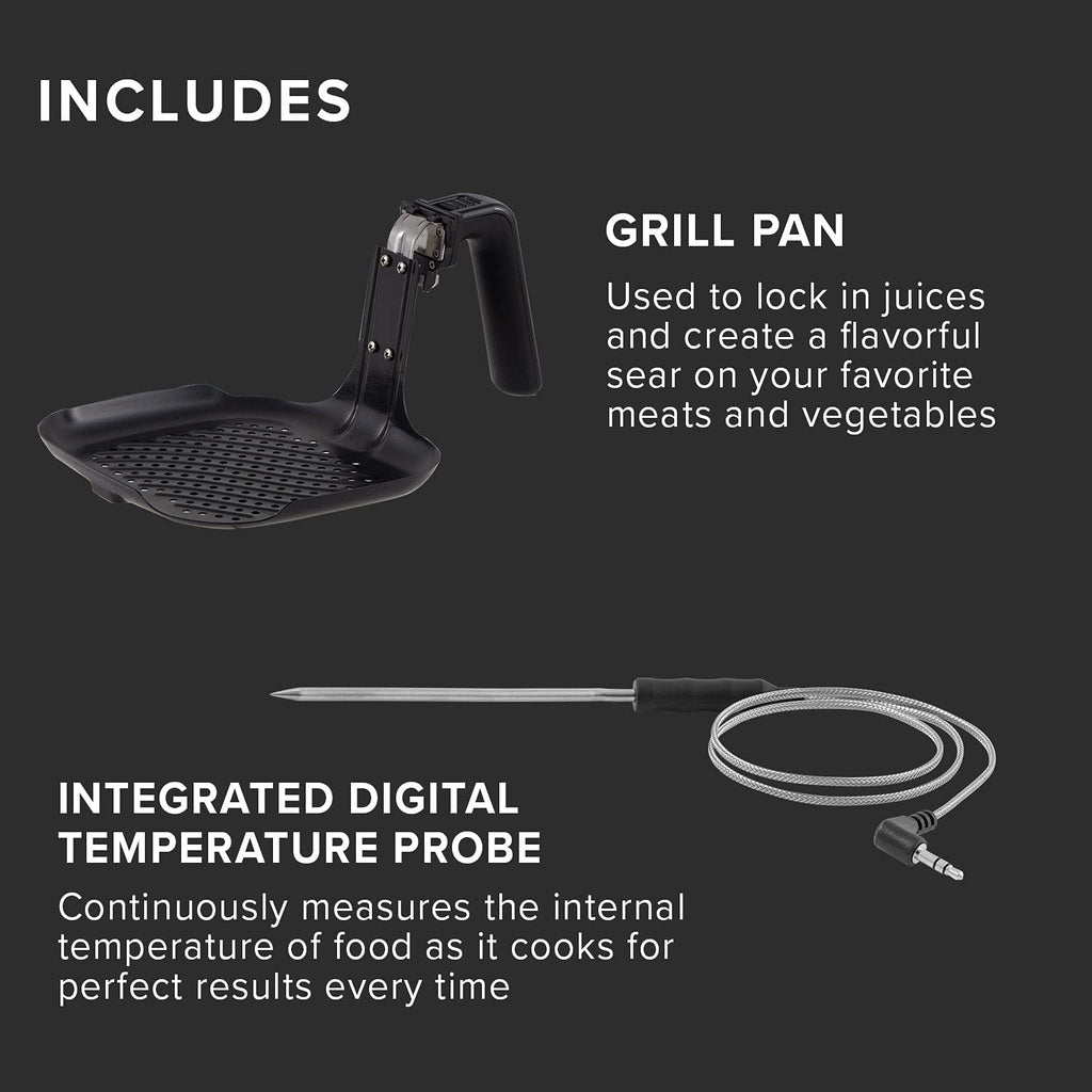 6-Quart Digital Air Fryer with Probe V38799