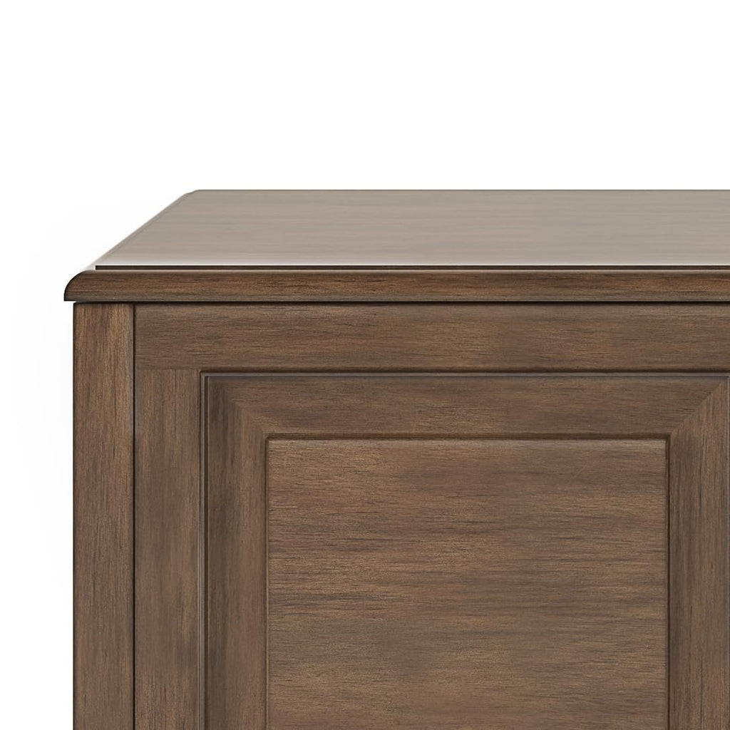 Solid Wood Trunk Bench Y3569