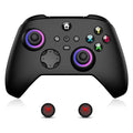 Wireless Controller with Hall Effect Joysticks, RGB Light, Dual Vibration, TURBO F1183