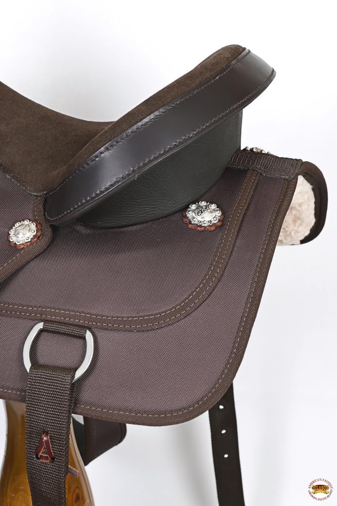 Brown Leather Western Horse Saddle P155274