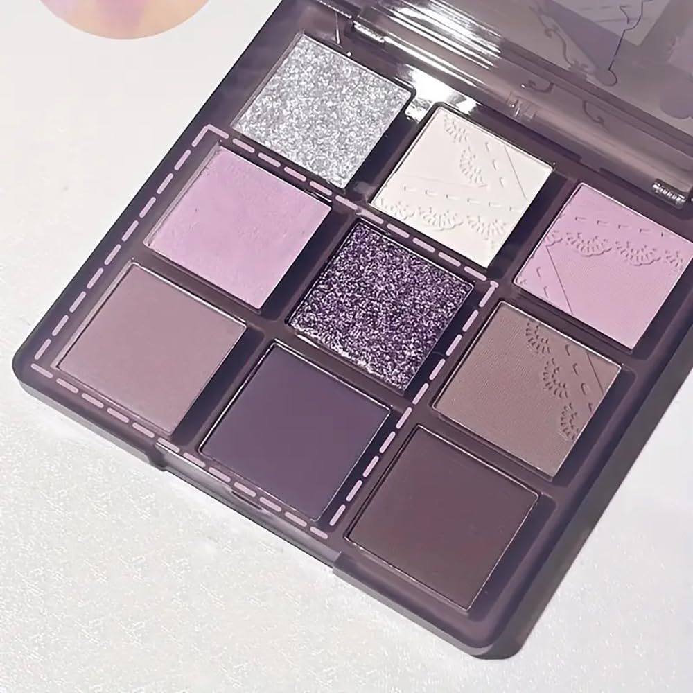 Taupe Eyeshadow Palette Set Matte Glitter Shimmer Natural Finish Y154686