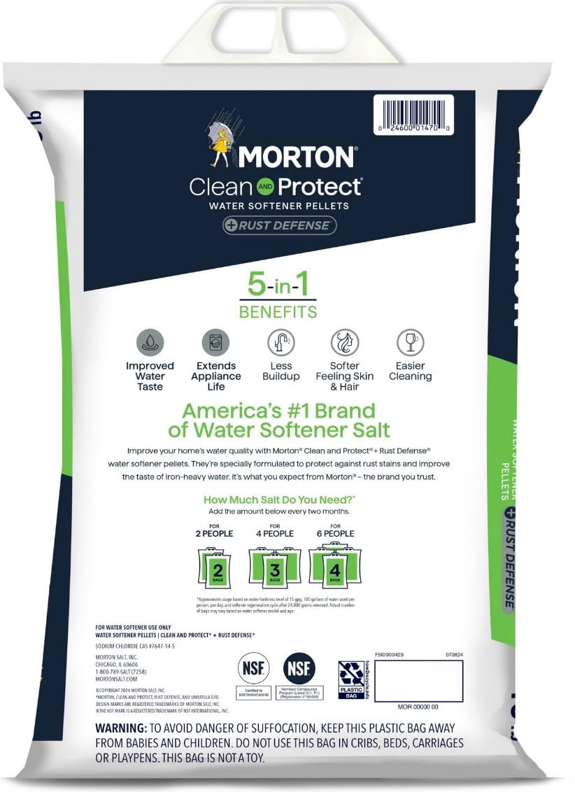 Water Softener Salt Pellets S9604