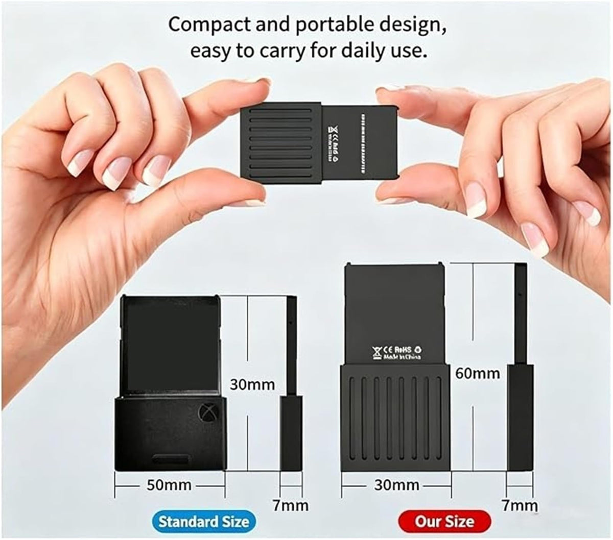 M.2 Hard Drive Expansion Card Enclosure M23475