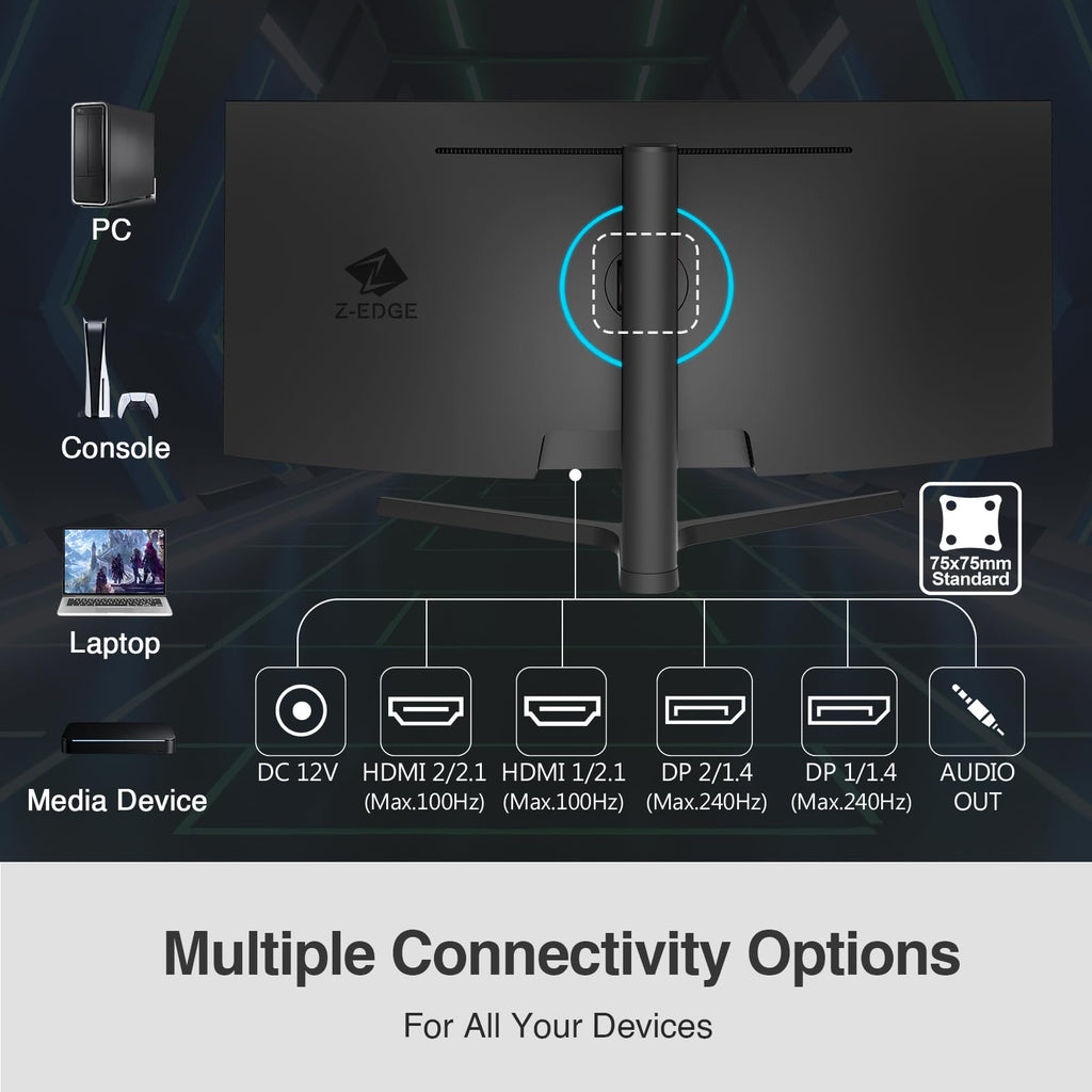 34 inch Curved Gaming Monitor W37656