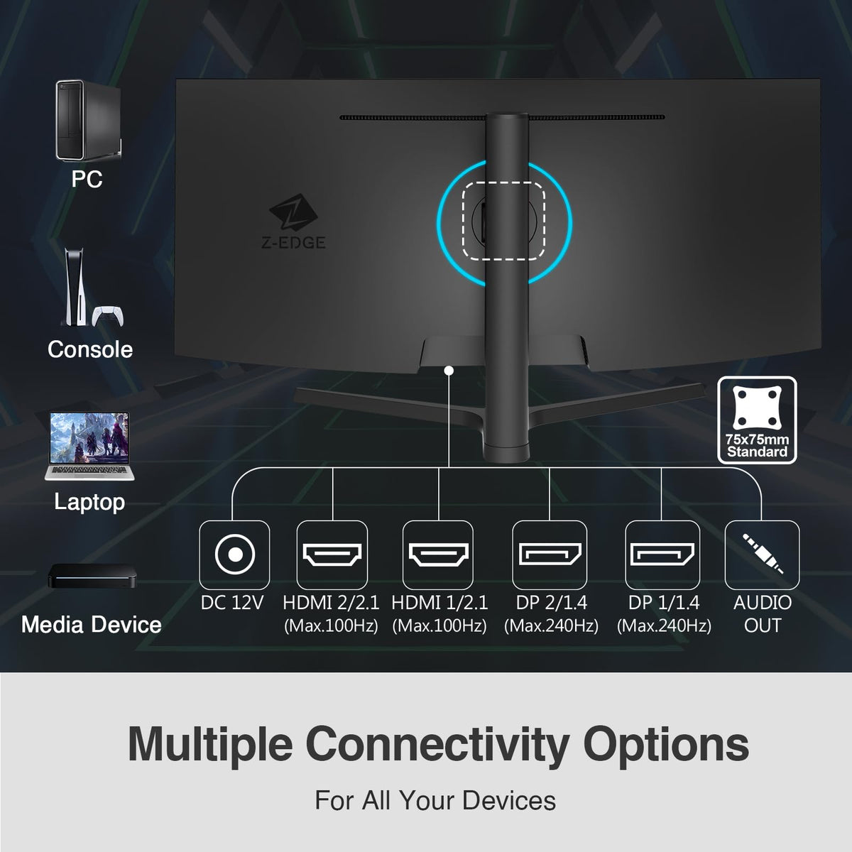 34 inch Curved Gaming Monitor W37656