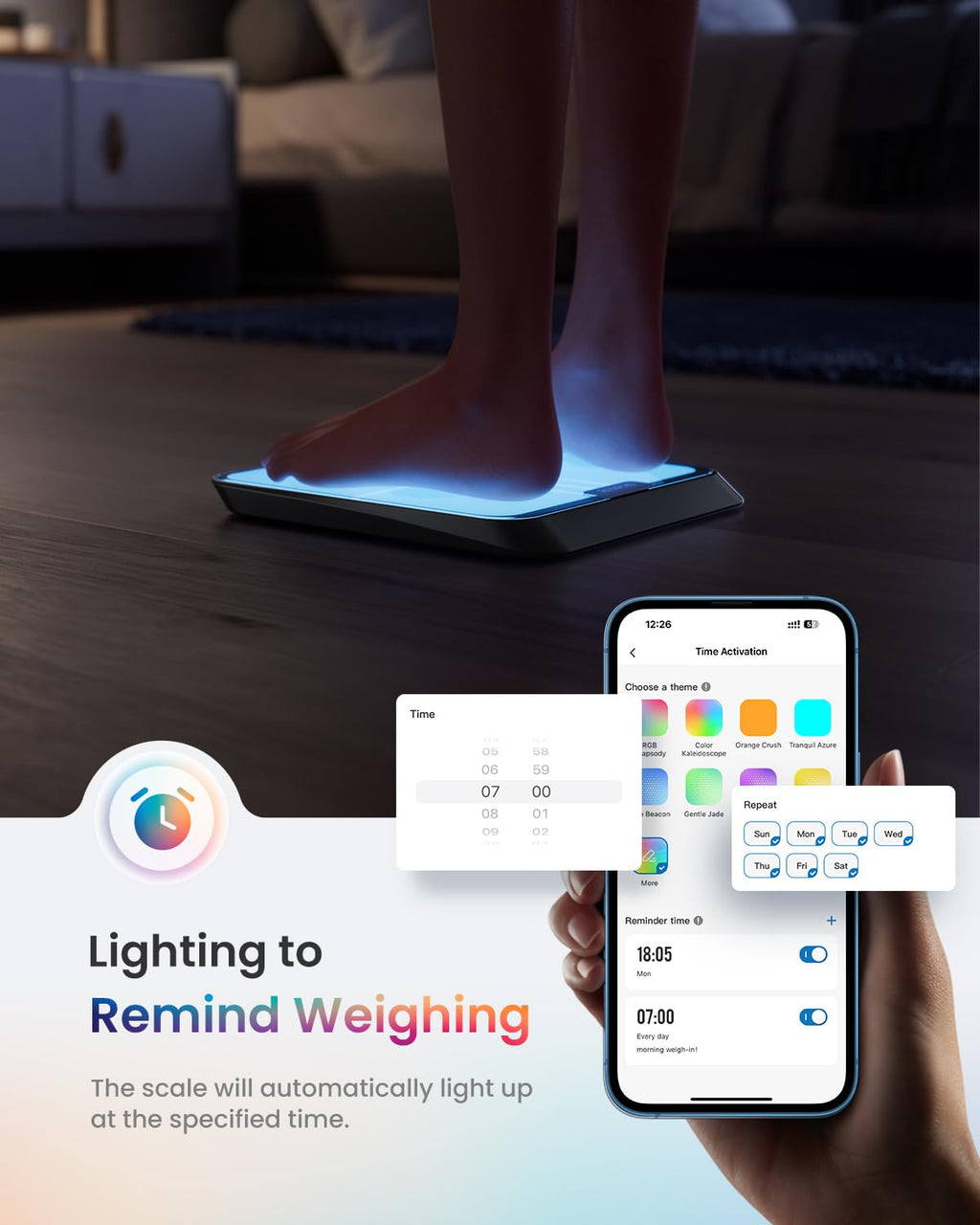 Wi-Fi Bluetooth Smart Scale A96207