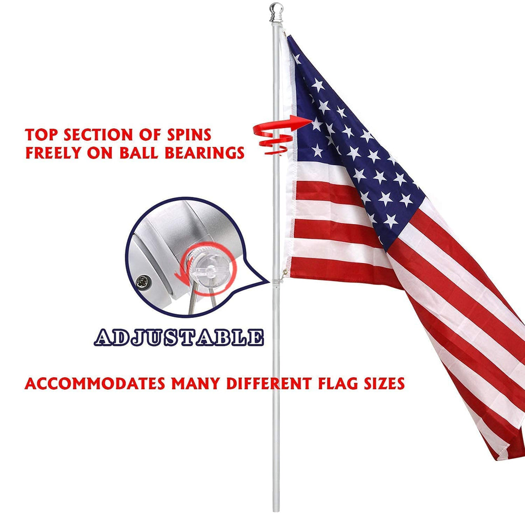 Aluminum 6FT Flag Pole Holder P315426