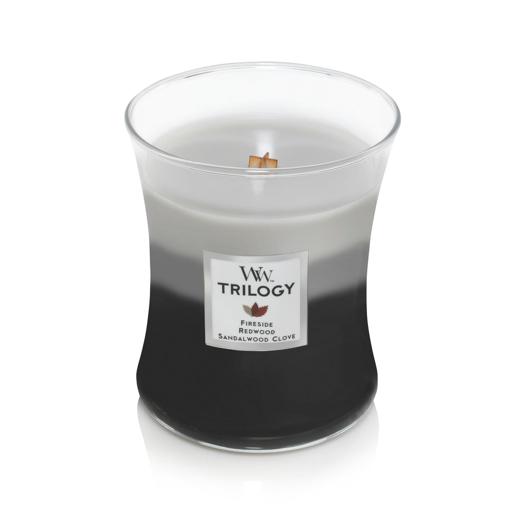 Scented Trilogy Candle with Crackling Wick T337539